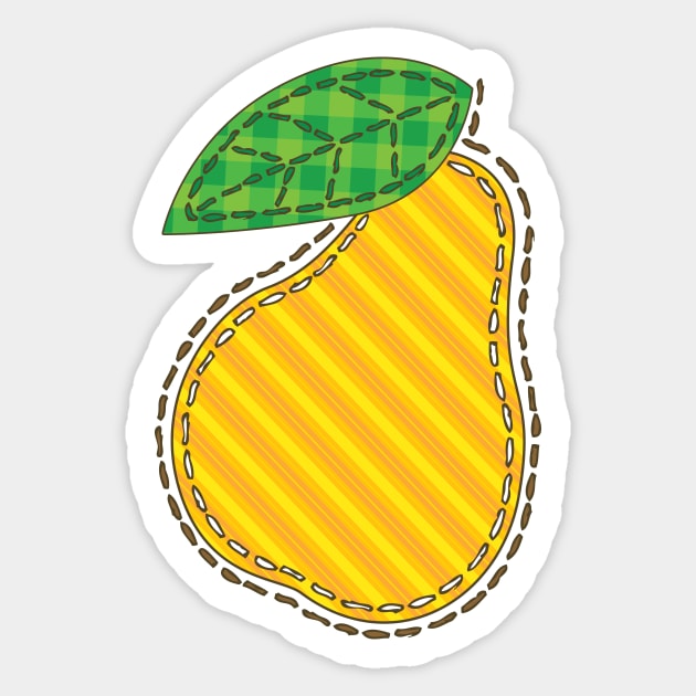 Pear Sticker by deepfuze